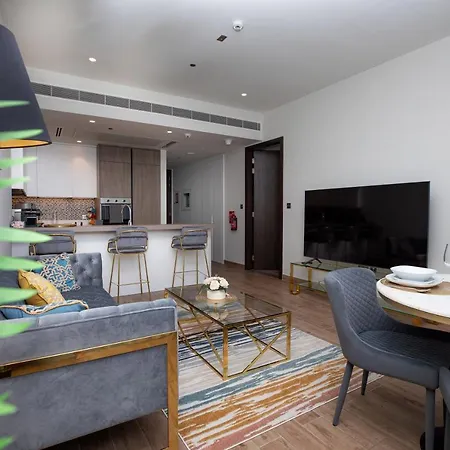 Luxury 1 Bedroom Apartment At Marina Gate Jumeirah Living دبي المظهر الخارجي الصورة